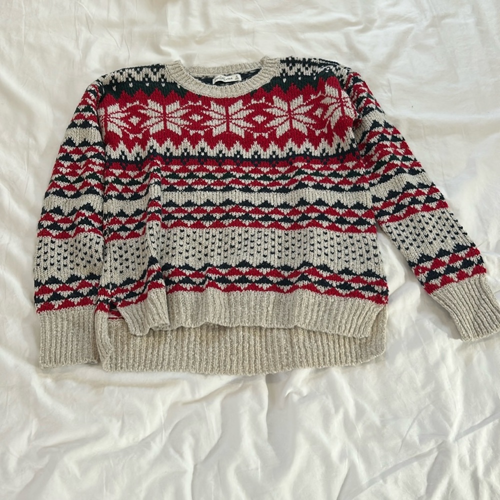 Abercrombie Holiday Sweater
